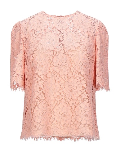 DOLCE&GABBANA Top Rosa 50% Rayon, 30% Cotone, 20% Nylon