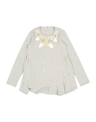 KI6? PRETTY T-shirt Grey 94% Cotton, 6% Elastane