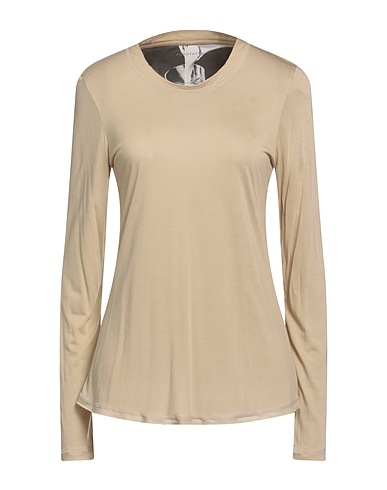 PUROTATTO Basic T-Shirt Sand 60% Modal, 40% Milch-Protein Faser