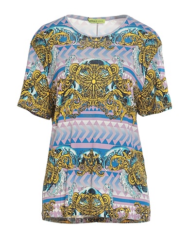VERSACE JEANS T-shirt Lilla 100% Viscosa