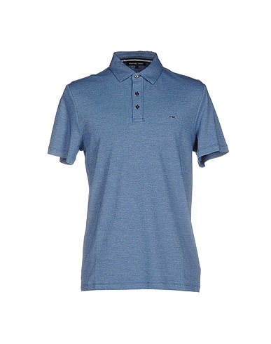 MICHAEL KORS MENS Polo shirt Midnight blue 100% Cotton