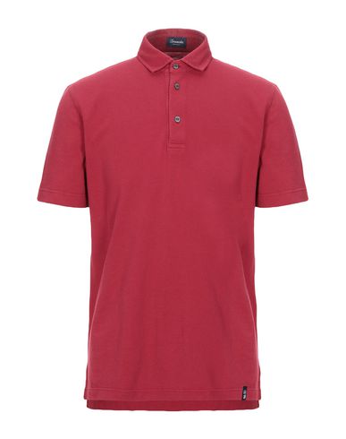 Drumohr Polo Shirts In Red