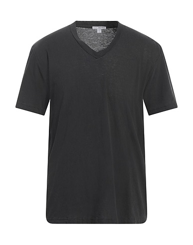 JAMES PERSE T-shirt Charcoal 100% Cotton
