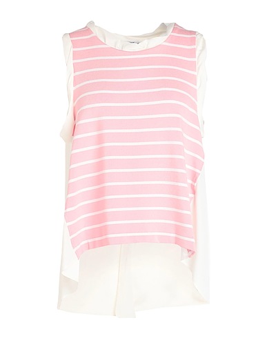 DONDUP Top Rosa 95% Viscosa, 5% Elastan, Acetato