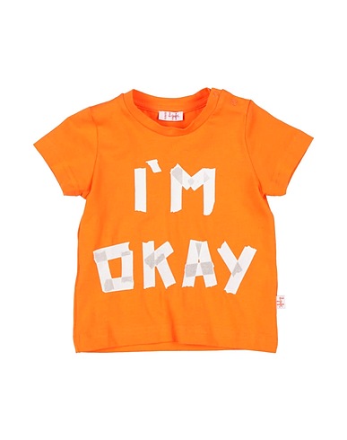 IL GUFO T-shirt Arancione 94% Cotone, 6% Elastan