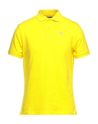 Shop Barbour Polo Shirts In Yellow