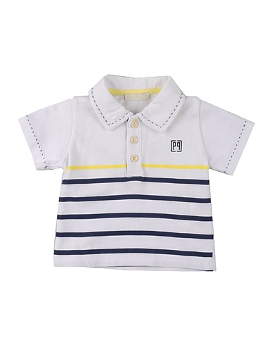 CARLO PIGNATELLI Polo shirt White 100% Cotton