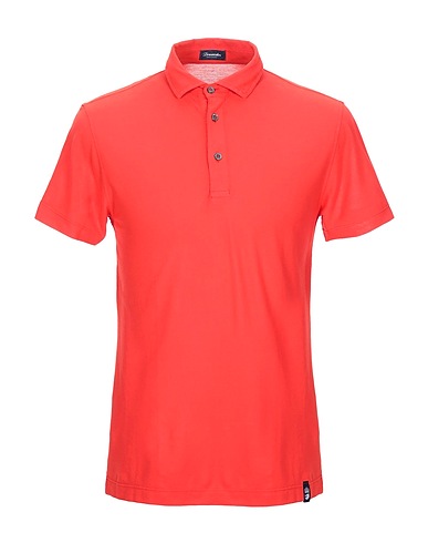 DRUMOHR Polo shirt Coral 100% Cotton