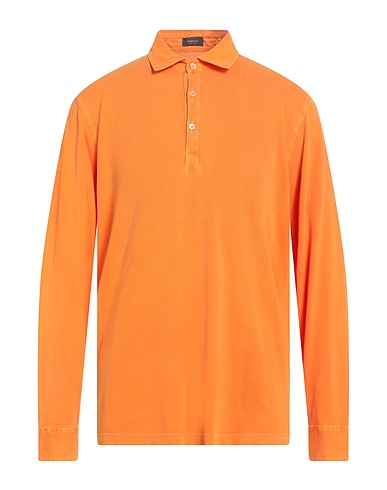 ROSSOPURO Poloshirt Orange 100% Baumwolle