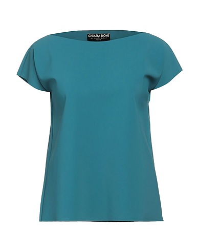 CHIARA BONI LA PETITE ROBE T-shirt Verde petrolio 72% Poliammide, 28% Elastan