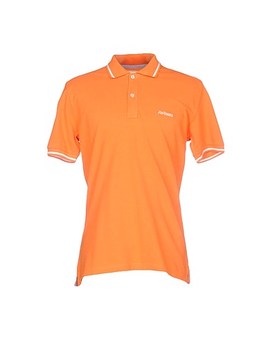 ROŸ ROGER'S Polo shirt Orange 100% Cotton