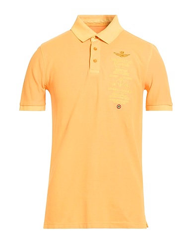 AERONAUTICA MILITARE Поло FRECCE TRICOLORI Абрикосовый 100% Хлопок