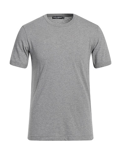 DOLCE&GABBANA T-shirt basique Gris 100% Coton