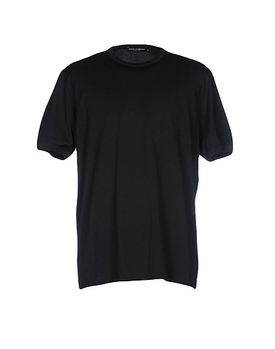 DOLCE&GABBANA Basic T-shirt Dark green 100% Cotton