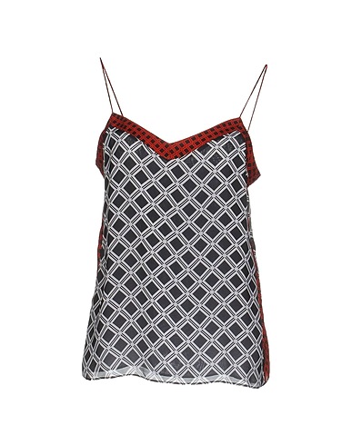 ARMANI JEANS Top Black 100% Cupro