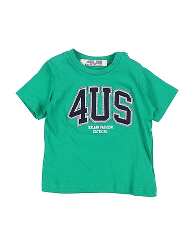 PACIOTTI 4US T-shirt Green 100% Cotton