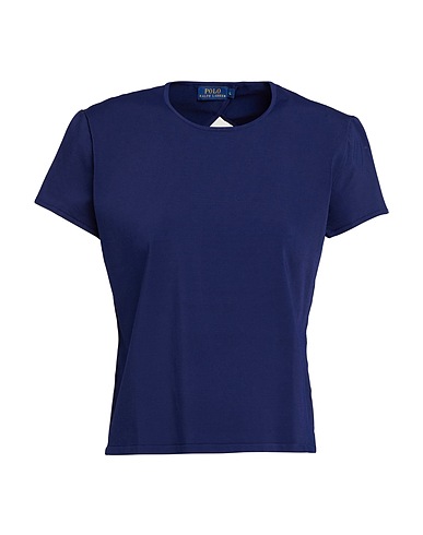 POLO RALPH LAUREN T-shirt Midnight blue 77% Viscose, 21% Nylon, 2% Elastane