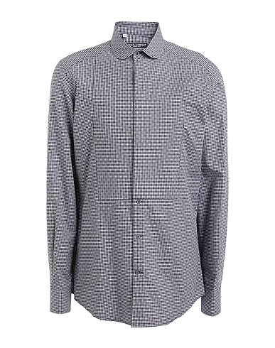 DOLCE&GABBANA Checked shirt Grey 100% Cotton