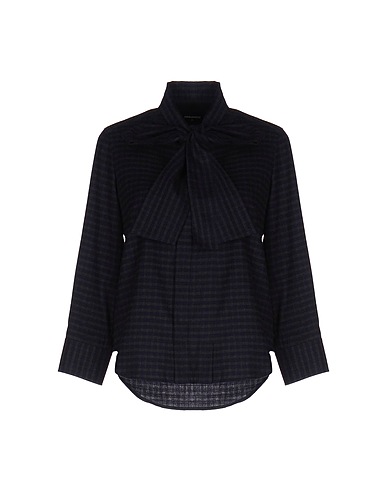 DSQUARED2 Checked shirt Midnight blue 100% Cotton