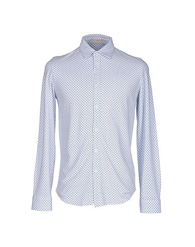 ALTEA Patterned shirt Blue 100% Cotton
