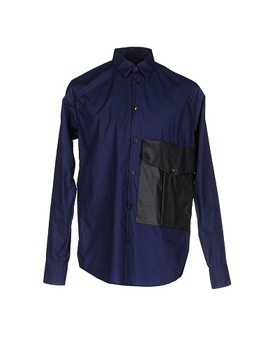 ZOOM DSQUARED2 - Solid colour shirt