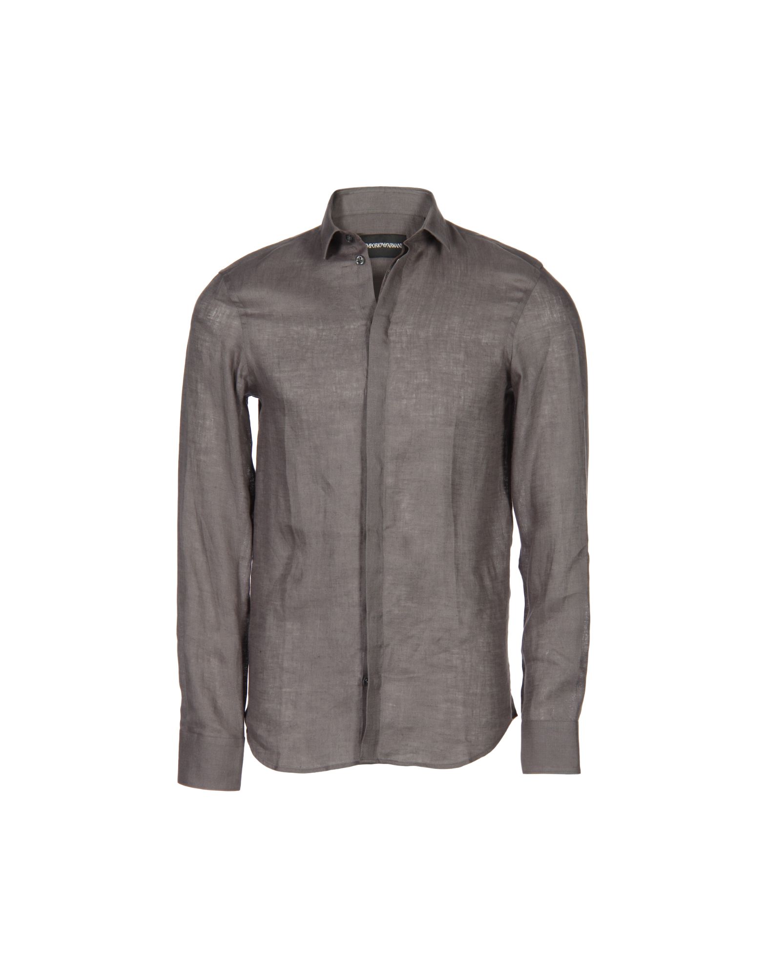 emporio armani linen shirt