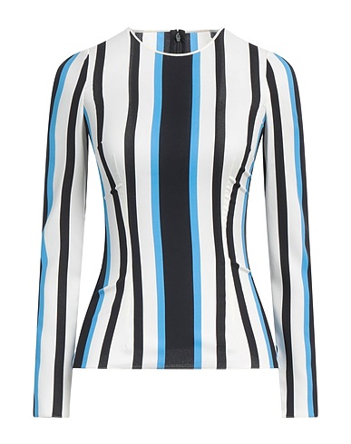 DOLCE&GABBANA Top White 95% Silk, 5% Elastane