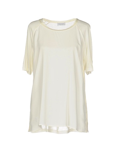 GRAN SASSO Top Ivory 100% Viscose, Silk