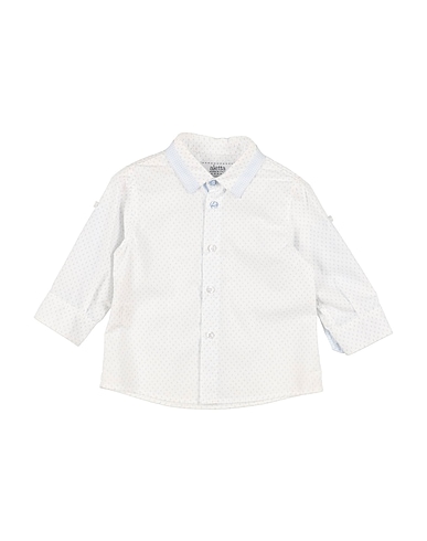 ALETTA Hemd mit Muster BIANCO 100% Baumwolle