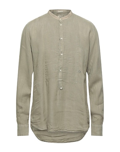 MASSIMO ALBA Linen shirt Sage green 100% Linen