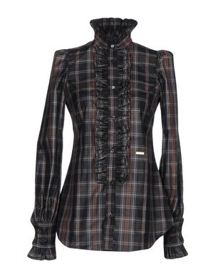 DSQUARED2 チェック柄シャツ スチールグレー レディース 37,115円