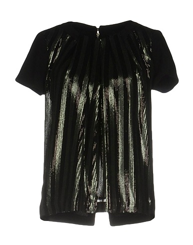 TRUSSARDI JEANS Top Black 100% Polyester