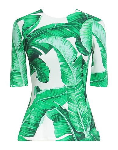 DOLCE&GABBANA Top Green 100% Viscose