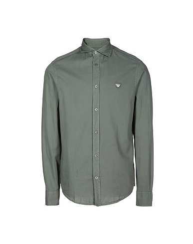 ZOOM ARMANI JEANS - Solid color shirt
