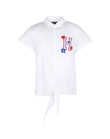 ZOOM TOMMY HILFIGER - Solid colour shirts & blouses