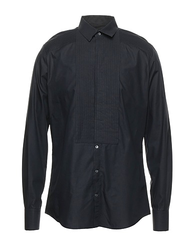 DOLCE & GABBANA | Midnight blue Men‘s Solid Color Shirt | YOOX