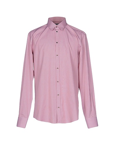 DOLCE&GABBANA Checked shirt Red 100% Cotton