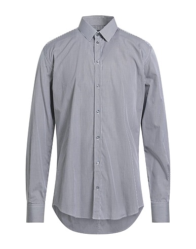DOLCE&GABBANA Camicia a quadri Nero 100% Cotone