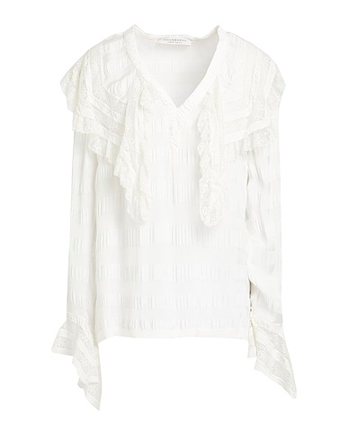 PHILOSOPHY di LORENZO SERAFINI Top Ivory 100% Viscose