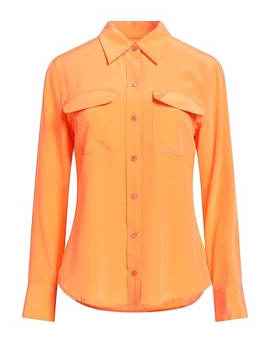 EQUIPMENT Camicie e bluse in seta Arancione 100% Seta