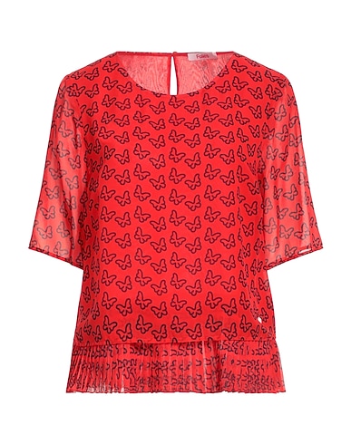 BLUGIRL Top Red 100% Polyester