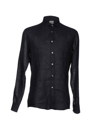 Daniele Alessandrini Homme Shirts In Dark Blue