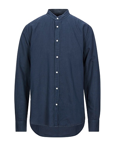 DEPERLU Linen shirt Blue 60% Linen, 40% Cotton