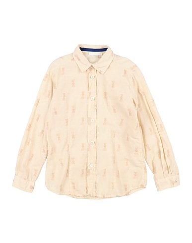 TAGLIATORE Hemden und Blusen mit Muster Beige 94% Baumwolle, 6% Polyester