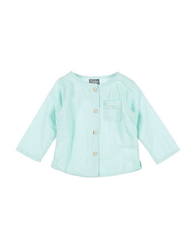 TOCOTO VINTAGE Camicie e bluse tinta unita Verde chiaro 55% Lino, 45% Cotone