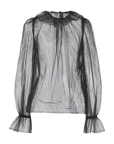 DOLCE&GABBANA Top Black 50% Polyester, 50% Polyamide