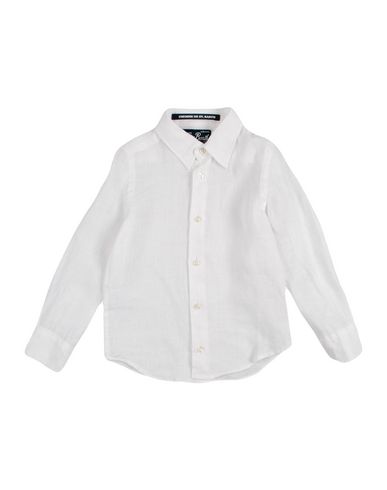 Mc2 Saint Barth Solid Color Shirt In White