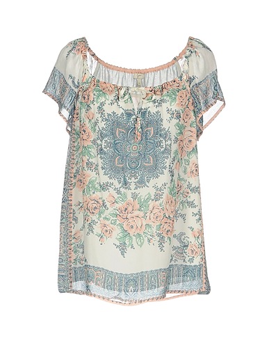 JOIE Top Ivory 100% Polyester