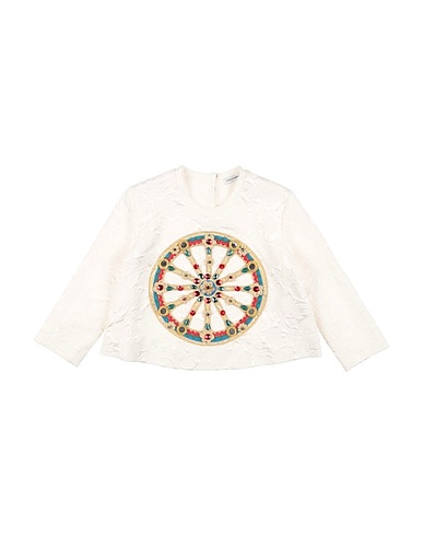 DOLCE&GABBANA Top White 64% Viscose, 36% Cotton