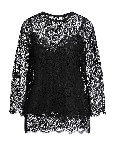 DOLCE&GABBANA Top 46% Cotton, 43% Viscose, 11% Polyamide
